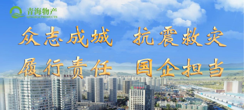 省物產(chǎn)集團定向“12·18地震海東災區(qū)”捐款100萬元